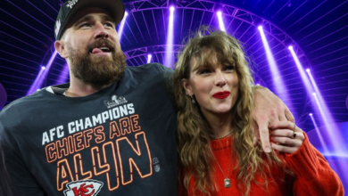 Taylor Swift and Travis Kelce